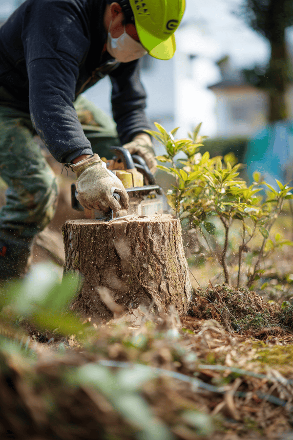Stump grinding in Portland, Oregon